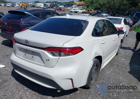 2021 Toyota Corolla Le из США, поврежденный, VIN JTDEPMAE6MJ169331